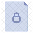 Private File Lock File File Icon