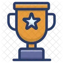 Prize Award Star Trophy Icon