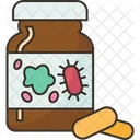 Probiotic Pills Supplement Icon