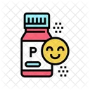 Probiotics Bottle  Icon