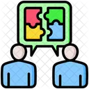 Problem Solving Team Creativity Icon