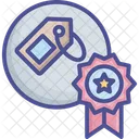 Product Award Tag Star Icon