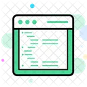 Desenvolvimento Web Programacao Codificacao Web Ícone