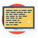 Codificacao Web Programacao Programa De Software Ícone
