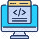 Programing Designed Coding Icon