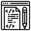 Programing Coding Customize Icon