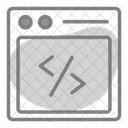 Programing Coding Web Icon