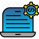 Programing Computer Coding Icon