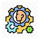 Progress Gears Motivation Icon