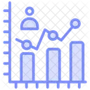 Progress Tracking Duotone Line Icon アイコン