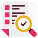 Project Evaluation Management Project Management Icon