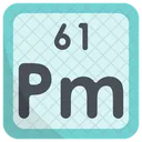 Prometio Tabla Periodica Quimicos Icono