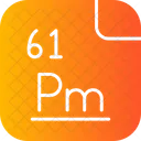 Prometio Tabla Periodica Quimica Icono