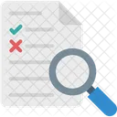 Proofreading Report File Icon