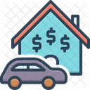 Property House Car Icon