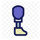 Leg Limb Prosthetic Icon