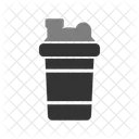 Protein Shaker Bottle Shaker Icon