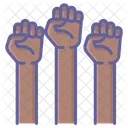 Protest Up Finger Icon