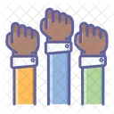 Protest Up Finger Icon