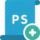 Ps Adobe Archivo Icono