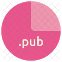 Pub File Format Icon