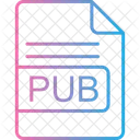 Pub File Format Icon