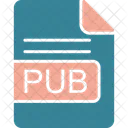 Pub File Format Icon