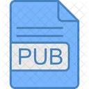 Pub File Format Icon