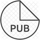 Pub File Format Icon