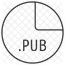 Pub File Format Icon