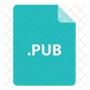 Pub File Format Icon