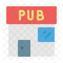 Pub Shop Wine Icon