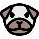 Pug Pouting Icon