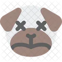 Pug Sad Death  Icon