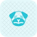 Pug Sad Death  Icon