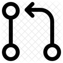 Pull Commit Version Control Icon