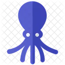 Pulpo Molusco Pulpo Inteligente Icono