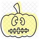 Pumpkin Halloween Scary Icon