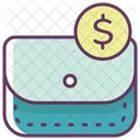 Purse Wallet Dollar Icon