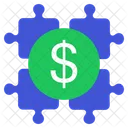 Puzzle Business Puzzle Business Solution Icon