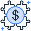 Puzzle Business Puzzle Business Solution Icon