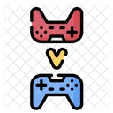 Pvp Videojuego Jugador Icono