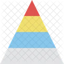 Pyramid Triangle Chart Icon