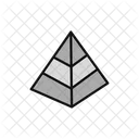 Pyramid Tool Drawing Icon