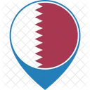 Qatar Flag World Icon