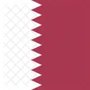 Qatar Flag World Icon