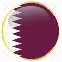 Qatar Country Flag Icon