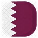 Qatar Flag Country Icon