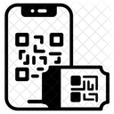 Quick Response Code Matrix Barcode Qr Code Icône