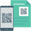 QR、スキャナー、ファイル アイコン